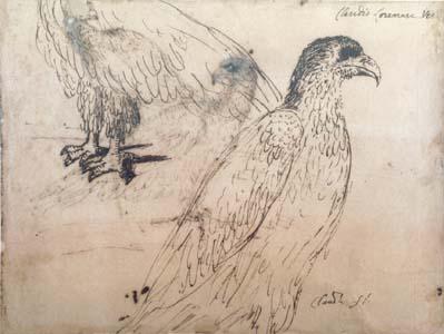 Claude Lorrain Eagles (mk17) oil painting image
